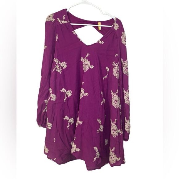Free People Austin Emma Embroidered mini Dress XS - Picture 4 of 10